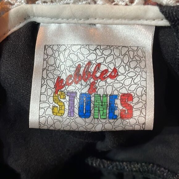 Vintage Pebbles & Stones Baby Velvet Floral Dress Size 18M - Picture 5 of 6